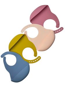 Tendance Bavoirs pour bébé en silicone imprimé sans BPA Articles de salle à manger pour enfants imprimés personnalisés Équipement d'alimentation pour bébé étanche - Product Image 2