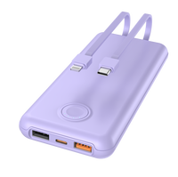 Usine en gros USB C mince grande capacité batterie externe 10000mAh PD20W charge rapide chargeur Portable banques d'alimentation