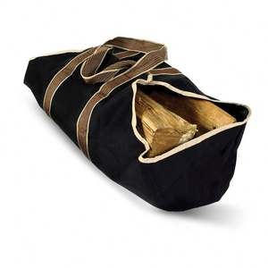 Sac de transport robuste pour bûches de bois Oxford Firewood, grand sac de transport pour le camping avec bûches de bois pour une utilisation en intérieur - Product Image 4