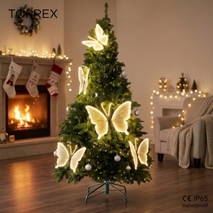 Luz LED de Mariposa Única TOPREX para Árboles de Navidad, Decoración de Caminos de Villas de Lujo, Certificación CE, Adquisición para Diseñadores de Jardines - Product Image 1