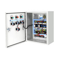 Boîtier de commande de ventilateur à double vitesse, interrupteur manuel/automatique, armoire de commande électrique pour système d'extraction