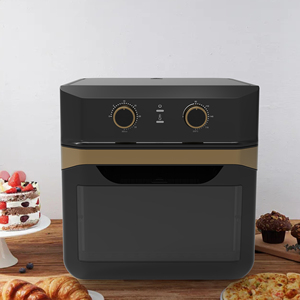 Friteuse à <span class=keywords><strong>air</strong></span> <span class=keywords><strong>chaud</strong></span> électrique, 2x 15l, appareil à friture sans huile personnalisée, grand rôtissoire pour poulet - Product Image 5