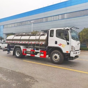 Brad Faw 4*2 4*4 LHD RHD 5m3 8cbm 10ton vaca cabra tanque de leche camión cisterna para vehículos lácteos frescos - Product Image 3