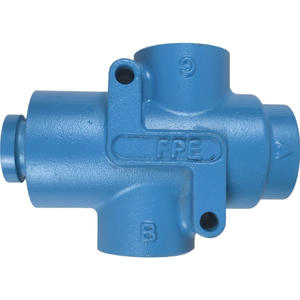 วาล์วสามทาง Fpe รุ่น 022 08867 000 ตัวกระตุ้นแบบแมนนวลทำจากอะลูมิเนียม ติดผนัง ป้องกันการกัดกร่อน อะไหล่ระบบ HVAC - Product Image 1