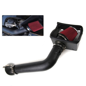 Air Intake Kit For Ford Red Filter <b>Plastic</b> Aluminum Alloy With <b>Bracket</b> Clamp Upgrade Retrofit - Product Image 4