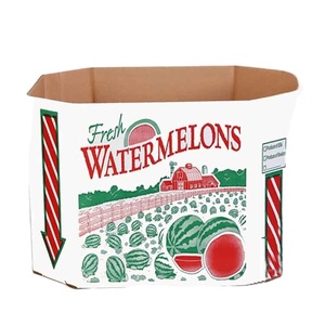 Cajas <span class=keywords><strong>de</strong></span> Envío Personalizadas <span class=keywords><strong>de</strong></span> Cartón Corrugado para Sandías, Cajas para Frutas y Verduras - Product Image 1
