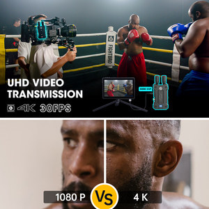 Kit <span class=keywords><strong>Hollyland</strong></span> <span class=keywords><strong>Mars</strong></span> 4K, Transmisión de Video UHD, Transmisor y Receptor de Baja Latencia de 0.06s para Monitor, Cámara de Video y Switch - Product Image 5