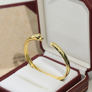 Bracciale di Lusso Esagerato con Motivo Leopardato, Braccialetti per <span class=keywords><strong>Uomo</strong></span> e Donna, 17cm Regolabile, Vendita all'Ingrosso del Produttore - Product Image 5