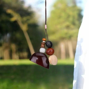 Wholesale Assorted Natural Fruit Shell Pendant <b>Wind</b> <b>Chime</b> Car Decor Folk Handicraft Souvenir Hanging Accessories - Product Image 4