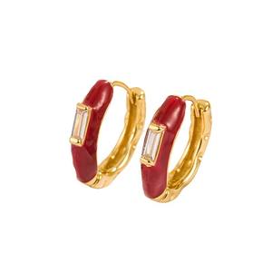 Pendientes de colgar para la oreja diamant femme boucles d'oreilles créoles 18k or 925 argent bijuteria aretes de fantasia - Product Image 1