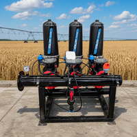 Filtre à disque de filtration d'eau agricole à lavage automatique par refoulement, haute efficacité, 1-4 pouces, pour l'irrigation goutte à goutte