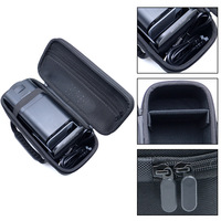 Étui de transport portable pour projecteur EVA avec sangle de transport, poche en filet, sac de rangement pour projecteur et accessoires pour home cinéma