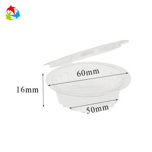 PET PVC Rõ Ràng Nhựa Đơn Tròn Nến Sáp Tan Chảy Vỏ Sò - Product Image 4