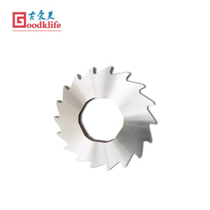 Lames de déchiquetage à Double arbre à prix d'usine <span class=keywords><strong>couteaux</strong></span> <span class=keywords><strong>film</strong></span> plastique broyeur de pneus granulateur industriel pour lames industrielles en plastique - Product Image 2
