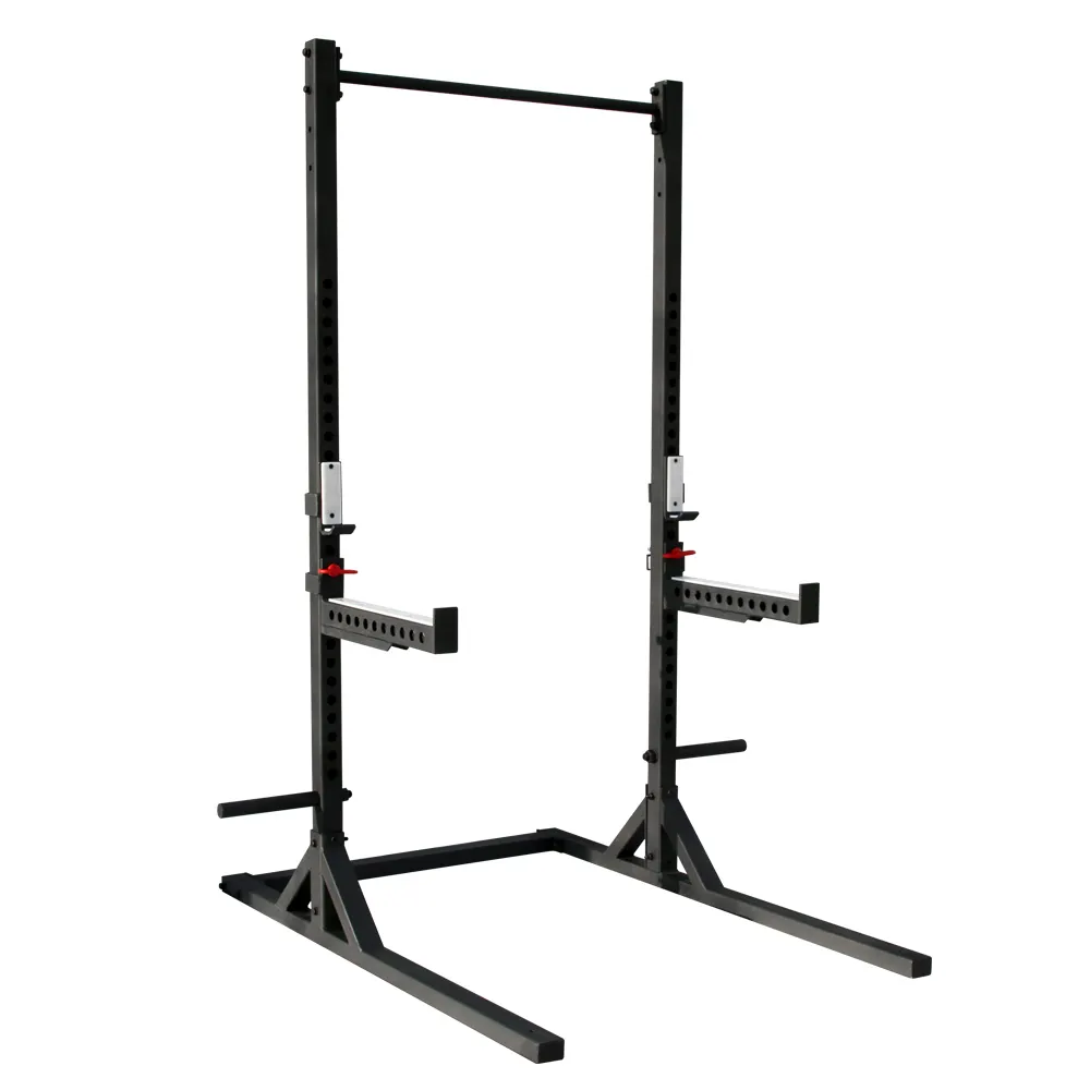 Fitness Power Rack Weightlifting Strength Training Gym Equipment Single Station Squat Stands