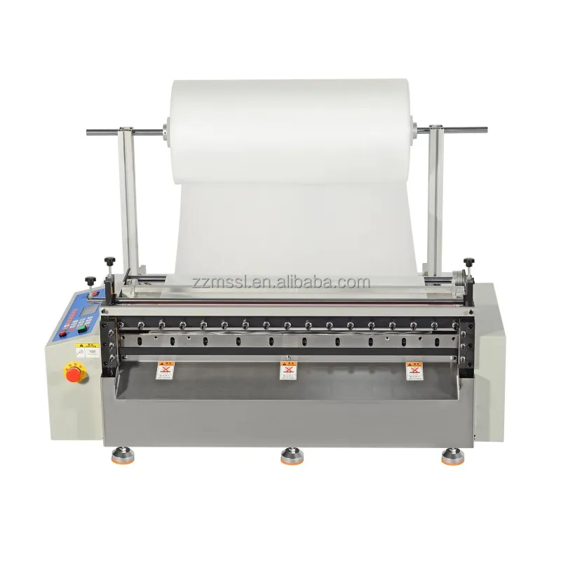 Eva foam/ non-woven fabric paper/ PE roll to sheet cutter machine roll cutting machine