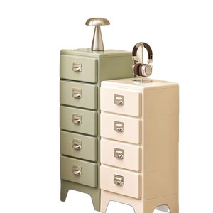 <b>Plastic</b> <b>Storage</b> <b>Drawers</b> Cabinet 1 2 3 4 5 Tier <b>Drawer</b> Organizer For Bedroom Office Easy To Clean Standing Type Rectangle Shape - Product Image 5