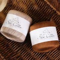 Nouveau N°. Robe pull à manches courtes en coton et soie teintée, fil de dentelle 6 fils, doux pour la peau, idéal pour l'été, tricoté à la main au crochet