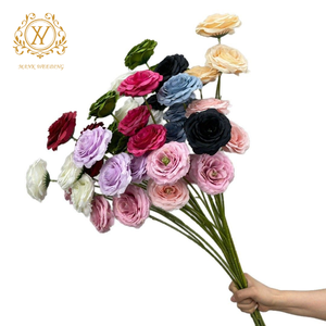 Simulación de Rosas de Burbuja para Decoración de Bodas, Flor de Seda Suave para Ventana, Arreglo Floral para Banquete de Boda - Product Image 5