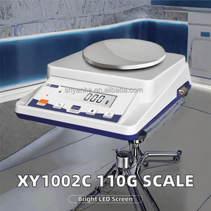 Báscula Electrónica de Laboratorio con Pantalla LED XY1002C de 110g, Económica, con Precisión de 0.01g, Personalizable OEM - Product Image 3