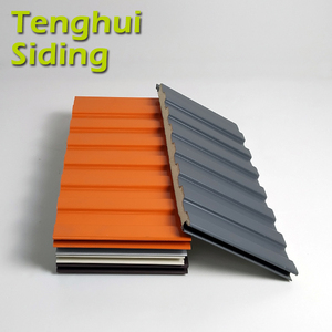 ألواح حائط من البولي يوريثين الرائعة ، ألواح شطيرة خارجية للديكور العازل - Product Image 3