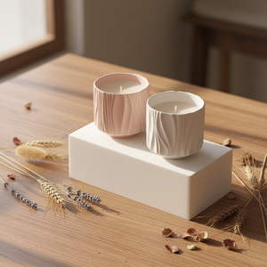 حامل شموع أسطواني من YBH بتصميم بسيط وألوان غير لامعة، صديق للبيئة، مناسب لديكور المنزل في عيد الميلاد وعيد الفصح، تصميم إسكندنافي إبداعي - Product Image 4