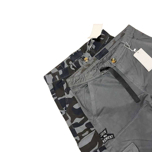 Pantalons cargo d'été pour garçons, personnalisables, respirants, écologiques, à séchage rapide, décontractés, de haute qualité, polyester/coton, 2023 - Product Image 1