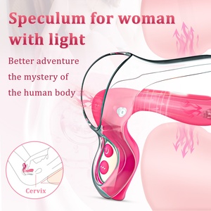Paare Sexspielzeug <span class=keywords><strong>2</strong></span> in 1 Spekulum Vibratoren Dilatatoren Frauen Vaginal Expander Licht 10 Vibrations frequenzen Sexual Pleasure Tools - Product Image 5