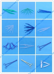 L'usine utilise largement des pinces chirurgicales en plastique jetables de toutes couleurs - Product Image 5