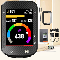 IGPSPORT BSC300 GPS Komputer Sepeda Nirkabel Speedometer BLE ANT+ Navigasi Rute Bersepeda Odometer Kecepatan Kadensi Sensor HRM