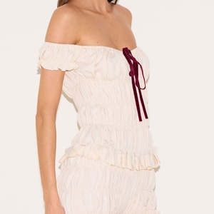 Fabricants de vêtements sur mesure pour femmes : Robes de fitness élégantes, Combinaisons, Vente en gros style occidental - Product Image 3