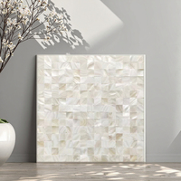 Vente en gros de mosaïques de 300x300 mm sur le thème de l'océan, design coquillage, Foshan, imperméables, texture 3D, carreaux pour maison de plage