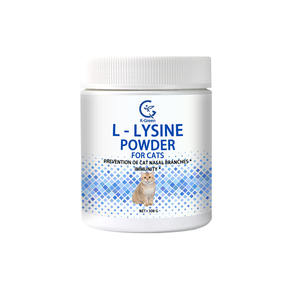 L-<span class=keywords><strong>Lysine</strong></span> <span class=keywords><strong>pour</strong></span> chats supplément <span class=keywords><strong>en</strong></span> <span class=keywords><strong>poudre</strong></span> granules <span class=keywords><strong>pour</strong></span> <span class=keywords><strong>chat</strong></span> froid, soulagement des allergies chats et chatons de tous âges - Product Image 1