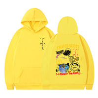 Sweat à capuche ample et surdimensionné Cactus Jack Winter multicolore (noir/beige/blanc/rouge/gris/jaune/rose) éco-responsable coupe-vent style hip-hop