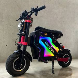 High Performance Molo 5 72V 60V <b>off</b> <b>Road</b> Hub Motor E Scooter Dual Motor Electric Scooter with Led <b>Lights</b> and bluetooth Speaker - Product Image 3