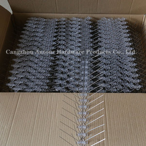 Répulsif à oiseaux 5 rangées Base en polycarbonate extra large Épingles en acier inoxydable Pointe à oiseaux Base en plastique - Product Image 6