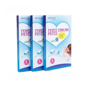 Natural Fever cooling gel patches, adults hydrogel fever cooling patches