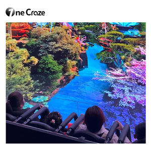 Nueva tecnología 180 ° Naked-Eye 9D Motion Cinema, 32 películas para experiencias inmersivas Experiencia de <span class=keywords><strong>vuelo</strong></span> con pies flotantes - Product Image 4