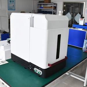 Ad alta Velocità In Metallo Mini Portatile Codice della Data Logo Anello Dei Monili di 20w 50w 30w Fibra <span class=keywords><strong>Laser</strong></span> di Marcatura e macchina di taglio - Product Image 2