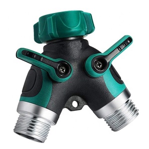 NZMAN Répartiteur de tuyau 2 voies à usage intensif-Répartiteurs de <span class=keywords><strong>robinet</strong></span> et de tuyau d'arrosage pour l'extérieur-Répartiteur d'eau durable <span class=keywords><strong>Adaptateur</strong></span> en Y - Product Image 4