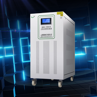 Stabilisateur de tension triphasé AC 150 kVA, AVR automatique, bobinage en cuivre, protection contre les surtensions, efficacité de 98 %, 50/60 Hz, industriel