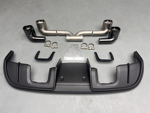 Kit de carrocería envolvente de 718, Material PP, ventilación de parachoques delantero, difusor trasero, alerón, garganta trasera para Porsche 718 982 Cayman Boxster - Product Image 6
