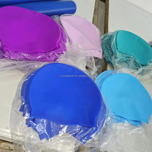 Bonnet <span class=keywords><strong>de</strong></span> <span class=keywords><strong>bain</strong></span> en silicone personnalisé avec logo imprimé, imperméable, pour hommes adultes, vente en gros, bonnet <span class=keywords><strong>de</strong></span> <span class=keywords><strong>bain</strong></span> en silicone - Product Image 6