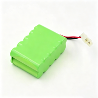 Paquete de Baterías Recargables BEVIGOR NiMH AA 7.2V 1200mAh con Conector, Ecológicas, 1200 Ciclos de Vida Útil, 8.64Wh para el Hogar