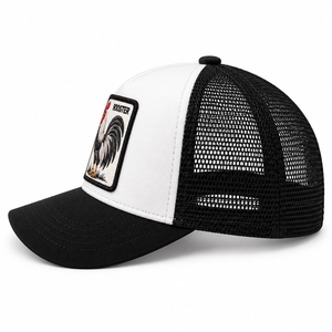 Gorras Trucker de Malla de 5 Paneles Personalizadas al por Mayor, Transpirables, de Espuma Premium de Alta Calidad con Logotipo de Gallo - Product Image 2