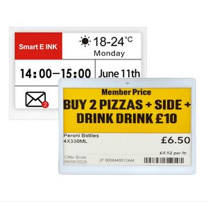 Offre Spéciale 7.5 pouces E Ink écran d'affichage étiquette d'étagère électronique Esl Digital Pricer Tag Kit de démonstration E papier étiquettes de prix pour supermarché - Product Image 1