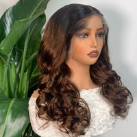 Perruques en cheveux humains pré-épilées M Lagos Hairline 13x4 Lace Front, haute densité, boucles rebondissantes, sans colle, prêtes à porter