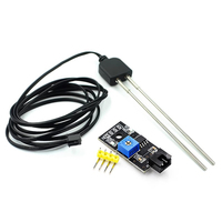 Capteur de détection d'humidité du sol Module Test d'humidité du sol avec résistance à la corrosion longueur du câble de la sonde 5M 1.3M