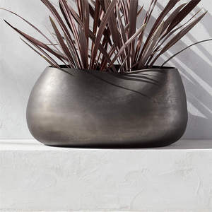 Jardinière d'Intérieur et d'Extérieur en Métal au Design Unique avec Porte-Plante de Couleur Rustique Présentoir de Jardinage Pot de Fleur Pot de Conteneur Floral - Product Image 2