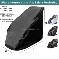 Housse de protection pour fauteuil de massage, imperméable, tissu Oxford résistant, protection UV, anti-rayures, logo personnalisé, intérieur/extérieur